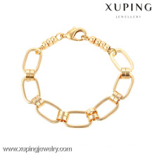74162- Xuping Fashional Jewelry Pulsera de enlace de diseño simple